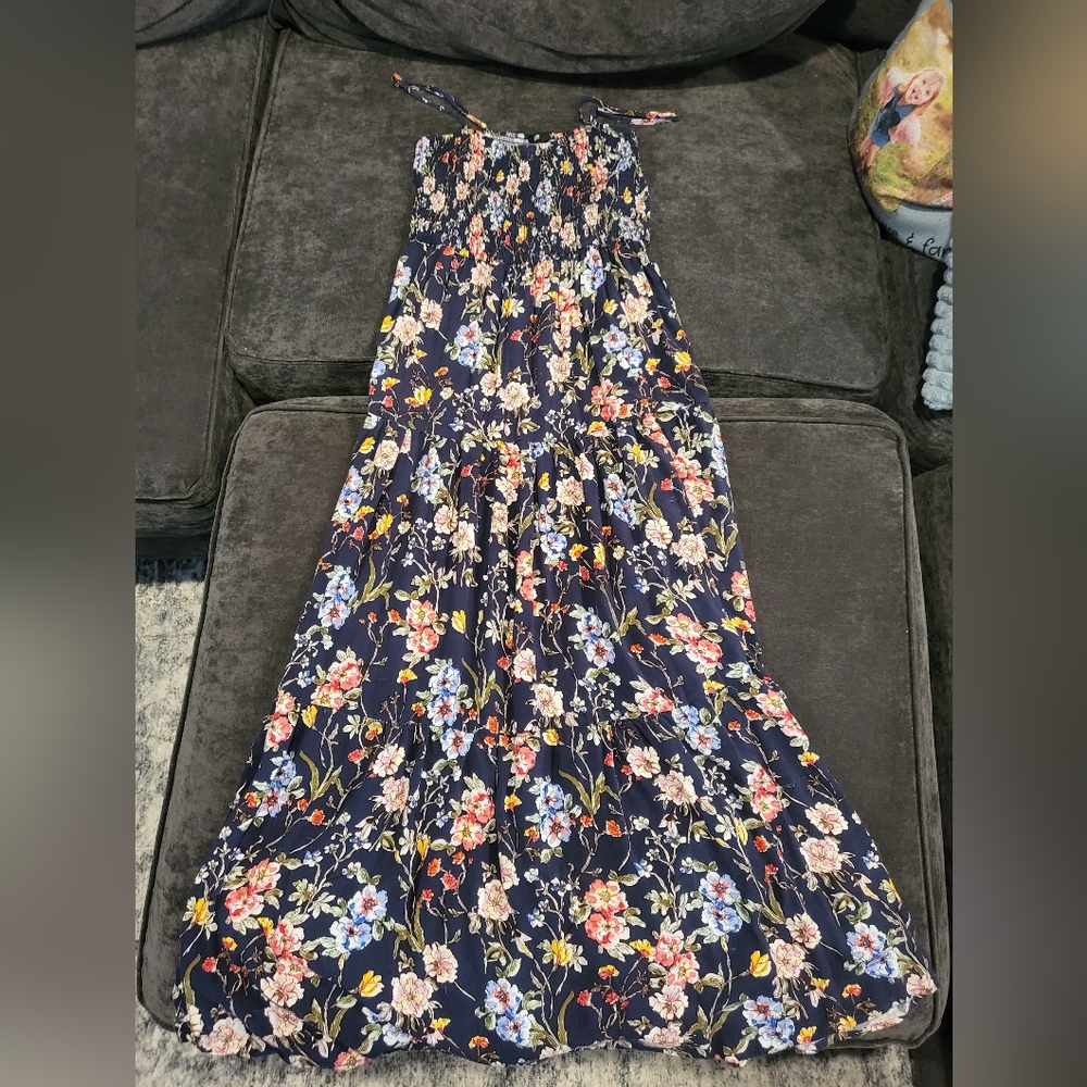 Steve Madden Navy Floral Dress